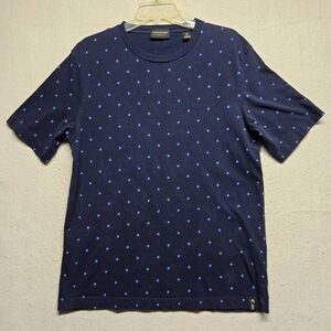 Scotch & Soda  Blue Short Sleeve Tee with Polka Dots